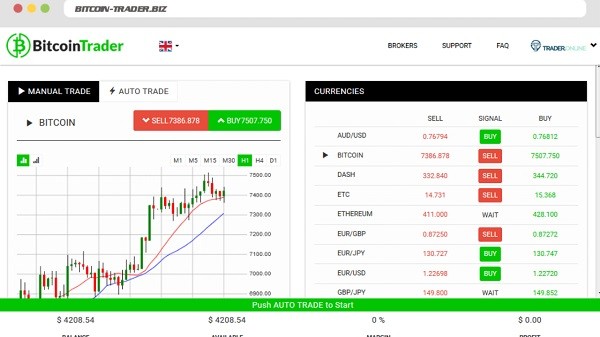 bitcoin trader scam bloccato